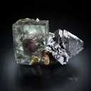 Fluorite & Arsenopyrite - image 1
