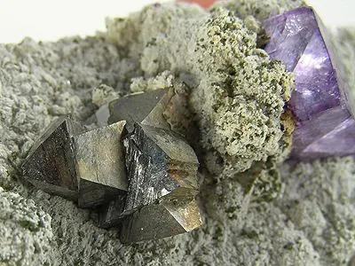 Fluorite, Arsenopyrite - image 2