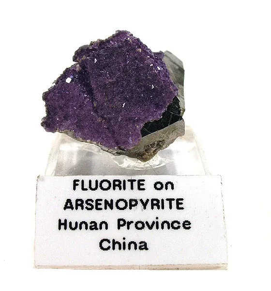 Fluorite, Arsenopyrite image