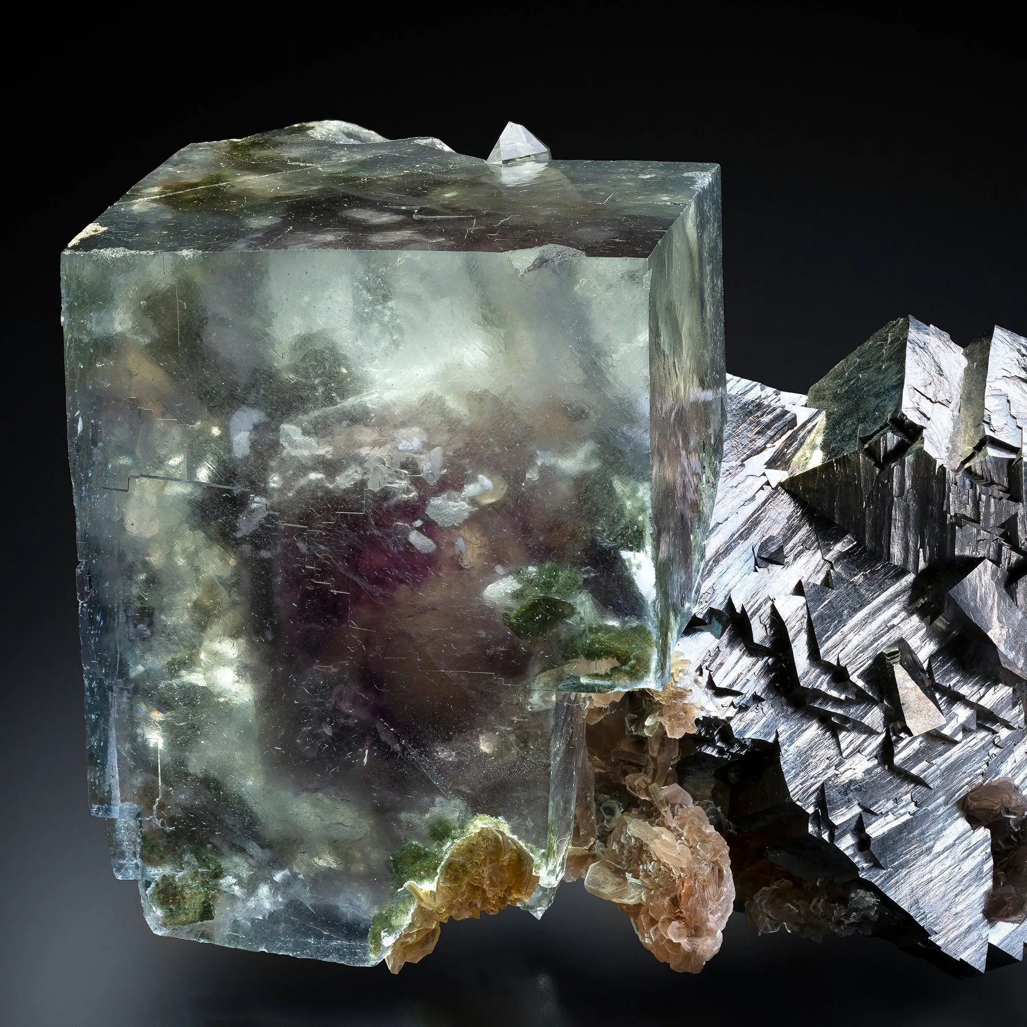 Fluorite & Arsenopyrite - image 2