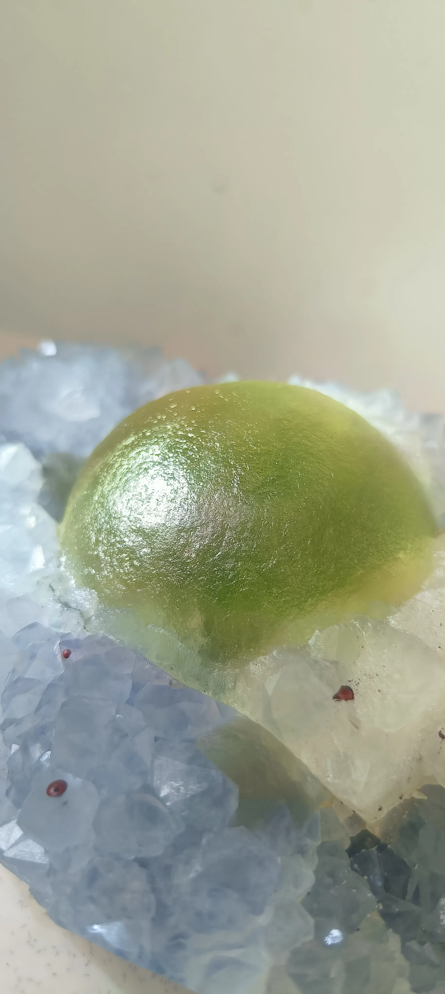 Fluorite ball calcite quartz - image 10