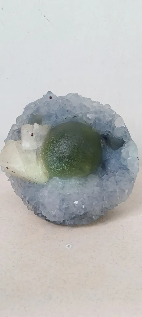 Fluorite ball calcite quartz - image 3