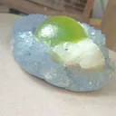 Fluorite ball calcite quartz - image 9
