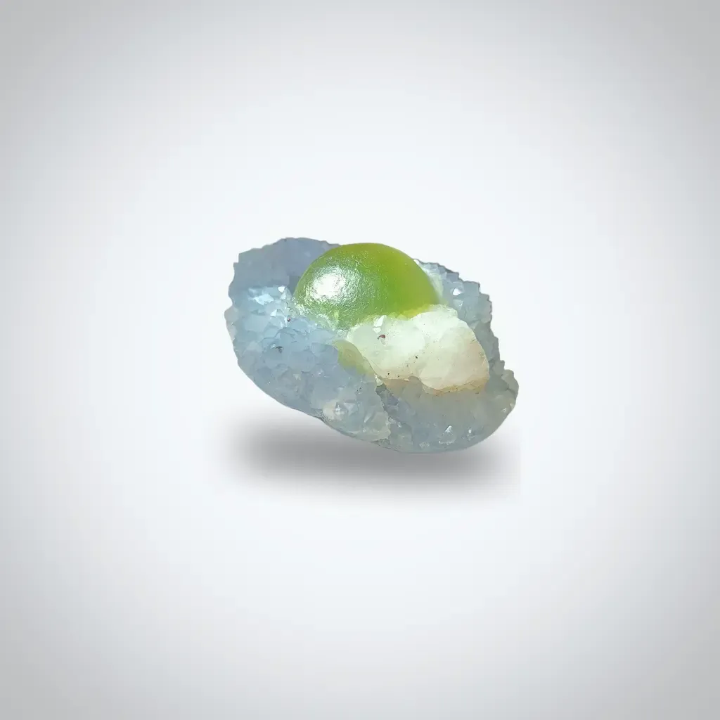 Fluorite ball calcite quartz - image 8