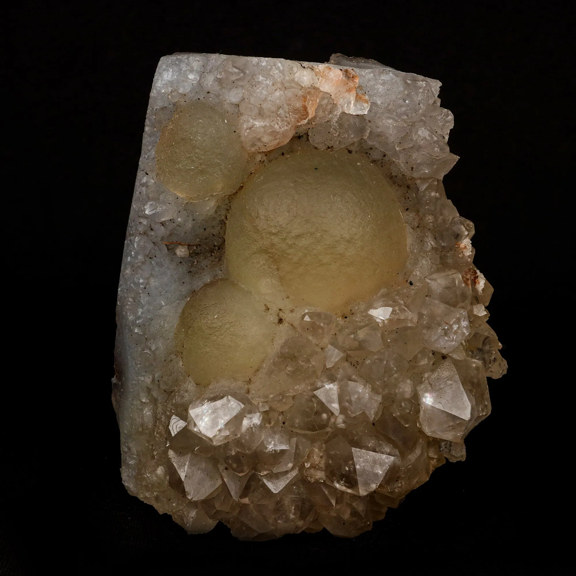 Fluorite Ball Inside MM Quartz Natural Mineral Specimen - image 1