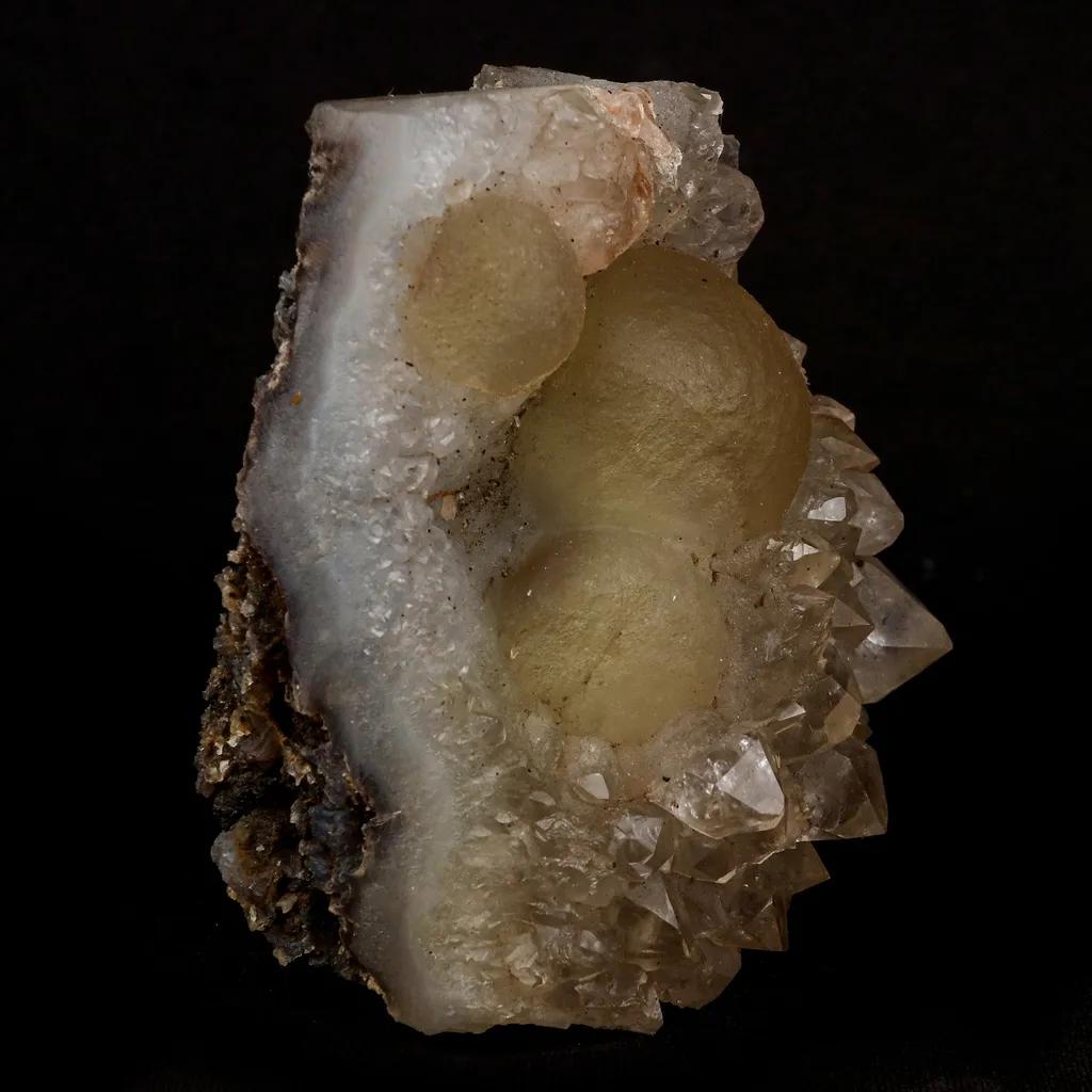 Fluorite Ball Inside MM Quartz Natural Mineral Specimen - image 2