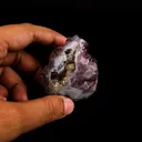 Fluorite ball on Amethyst Natural Mineral Specimen - image 5