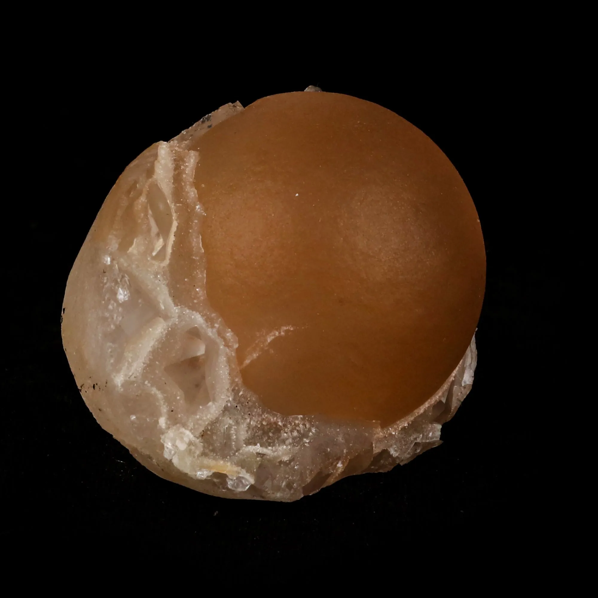 Fluorite ball on MM Quartz Natural Mineral Specimen - image 3