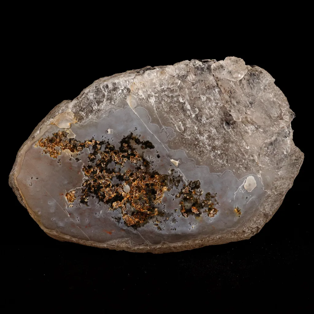 Fluorite ball on MM Quartz Natural Mineral Specimen - image 4