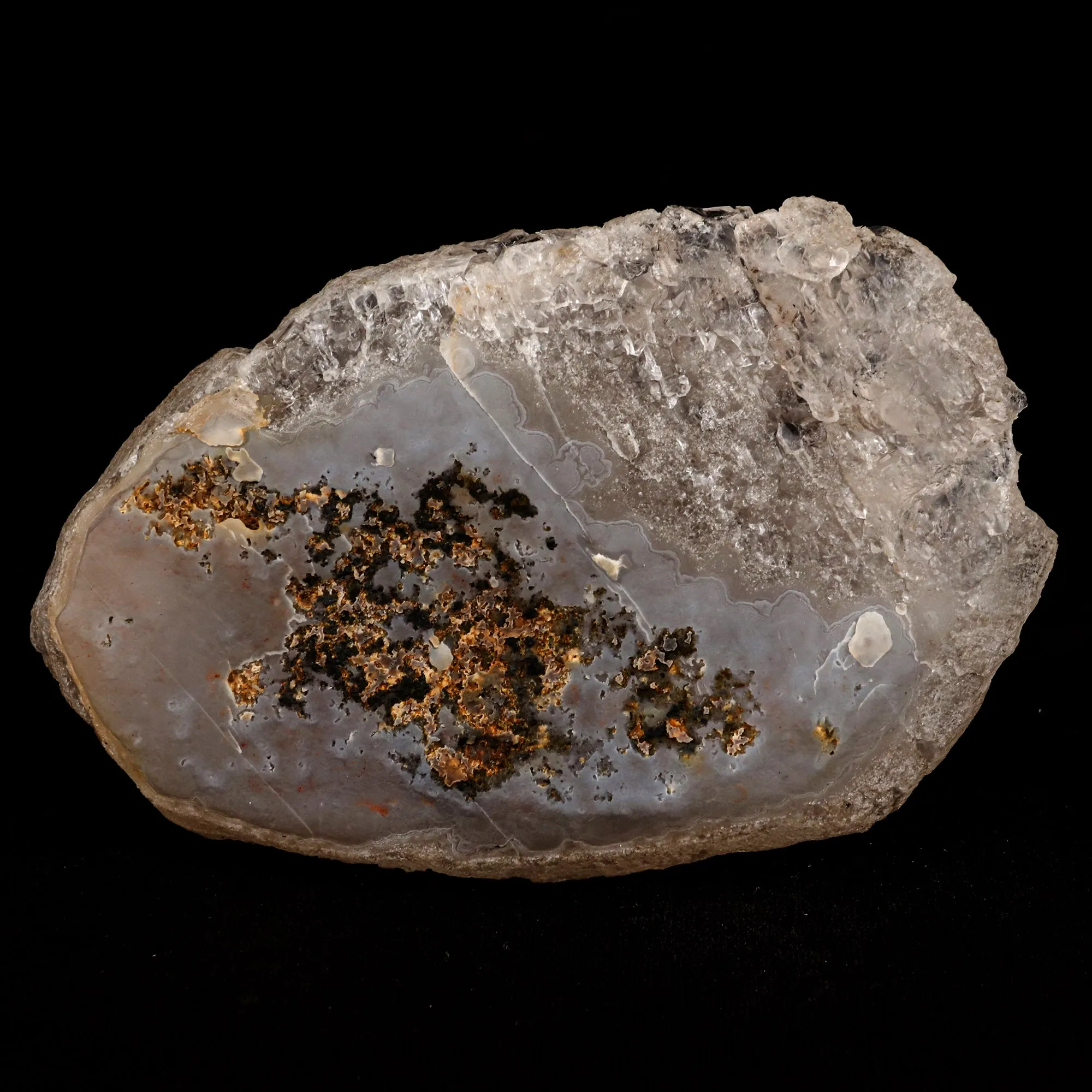 Fluorite ball on MM Quartz Natural Mineral Specimen - image 4