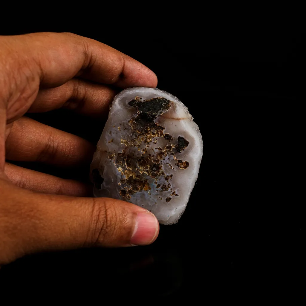 Fluorite ball on MM Quartz Natural Mineral Specimen - image 5