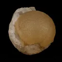 Fluorite ball on MM Quartz Natural Mineral Specimen - image 2
