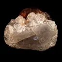 Fluorite ball on MM Quartz Natural Mineral Specimen - image 4