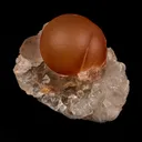 Fluorite ball on MM Quartz Natural Mineral Specimen - image 2