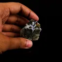 Fluorite ball on MM Quartz Natural Mineral Specimen - image 5