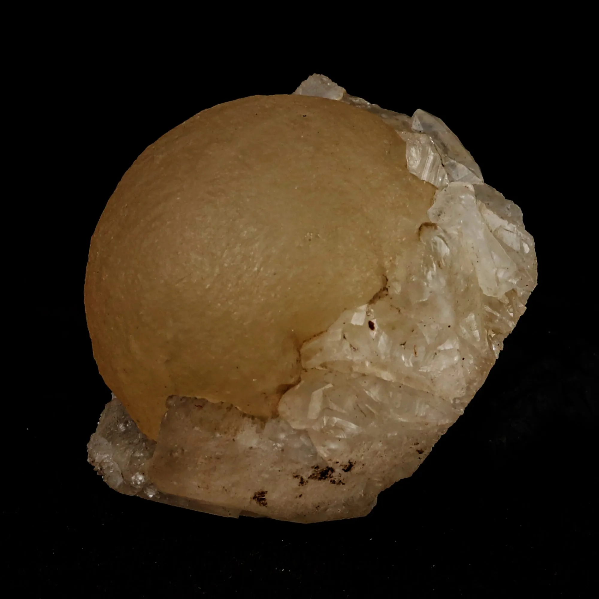 Fluorite ball on MM Quartz Natural Mineral Specimen - image 3