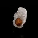 Fluorite ball on MM Quartz Natural Mineral Specimen - image 2