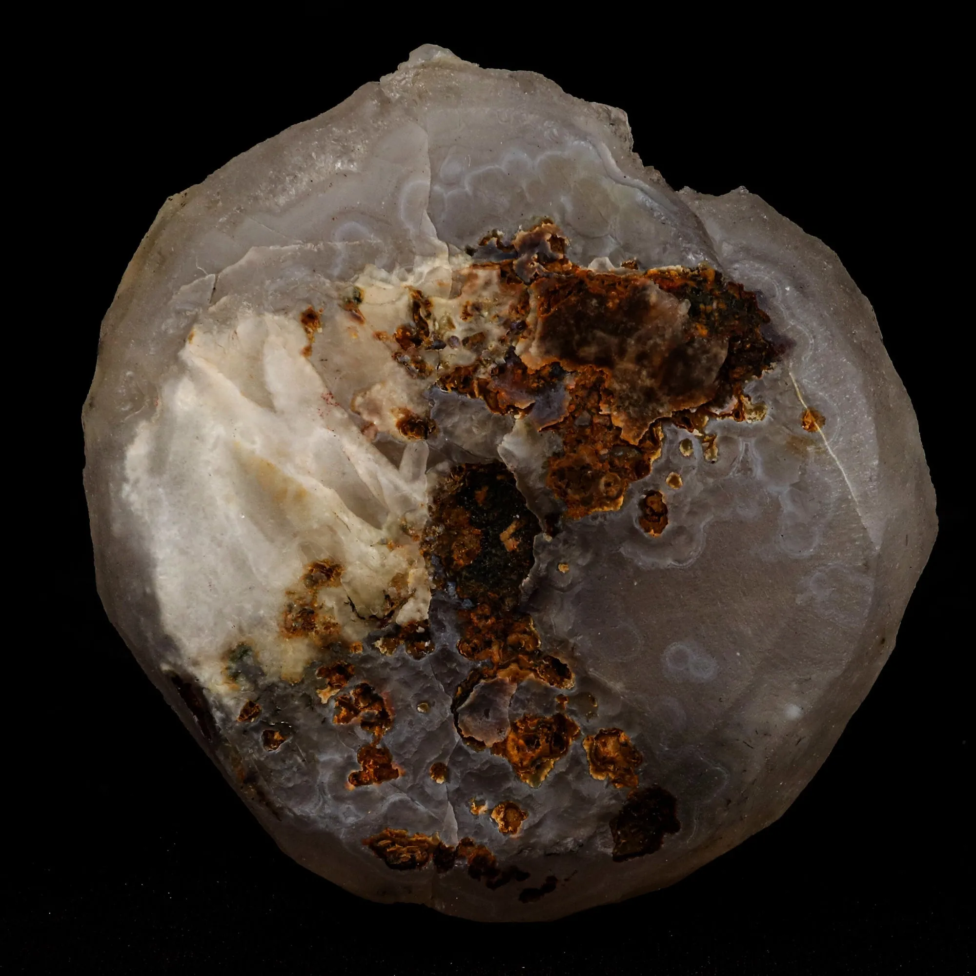 Fluorite ball on MM Quartz Natural Mineral Specimen - image 4