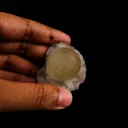 Fluorite ball on MM Quartz Natural Mineral Specimen - image 4