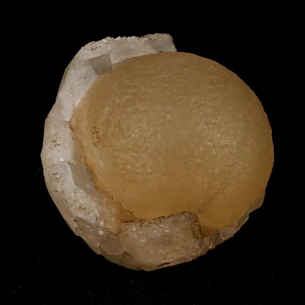 Fluorite ball on MM Quartz Natural Mineral Specimen - image 2
