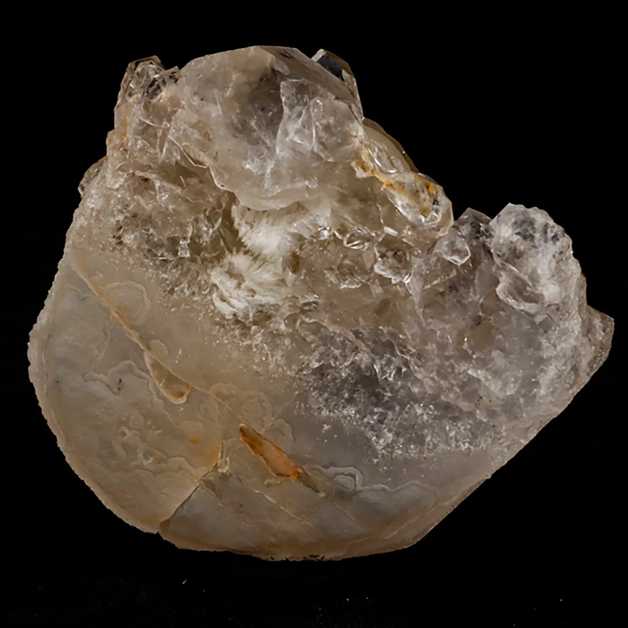 Fluorite ball on MM Quartz Natural Mineral Specimen - image 4