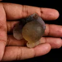 Fluorite ball on MM Quartz Natural Mineral Specimen - image 5