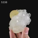 Fluorite ball on MM Quartz Natural Mineral Specimen - image 6