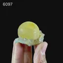 Fluorite Ball on MM Quartz Very Rare Natural Mineral Specimen - image 6