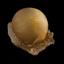 Fluorite Ball on MM Quartz Very Rare Natural Mineral Specimen - image 5
