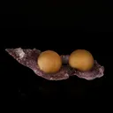 Fluorite Balls on Amethyst Very Rare Natural Mineral Specimen - image 6