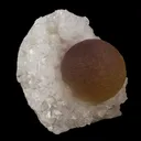 Fluorite balls on MM Quartz Natural Mineral Specimen - image 3