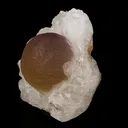 Fluorite balls on MM Quartz Natural Mineral Specimen - image 2