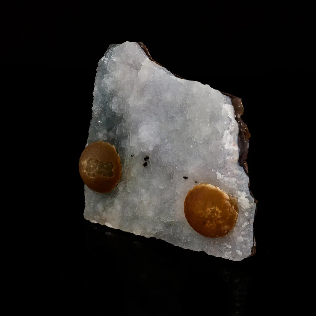 Fluorite balls on MM Quartz Natural Mineral Specimen - image 3