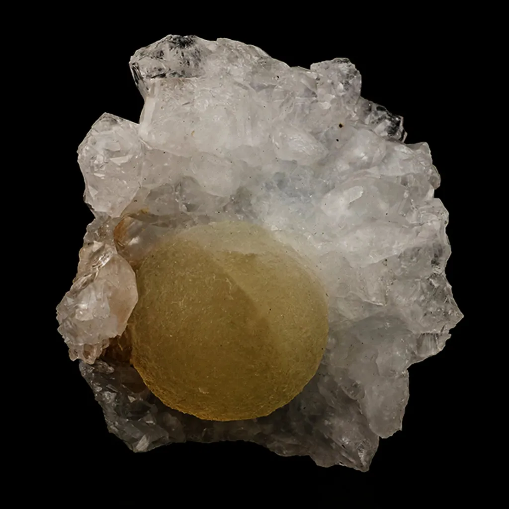 Fluorite balls on MM Quartz Natural Mineral Specimen image