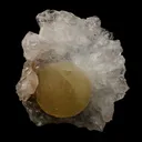 Fluorite balls on MM Quartz Natural Mineral Specimen - image 1