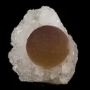 Fluorite balls on MM Quartz Natural Mineral Specimen - image 1