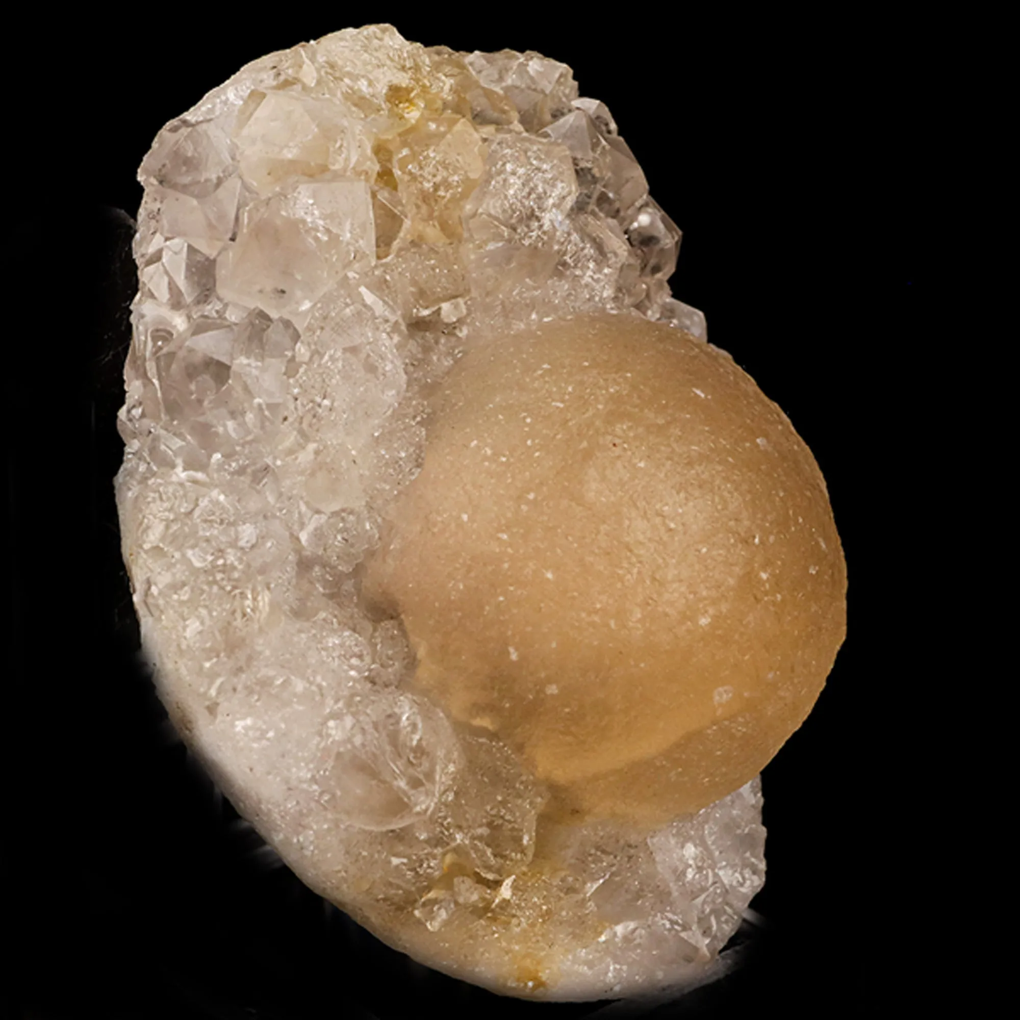 Fluorite balls on MM Quartz Natural Mineral Specimen - image 3