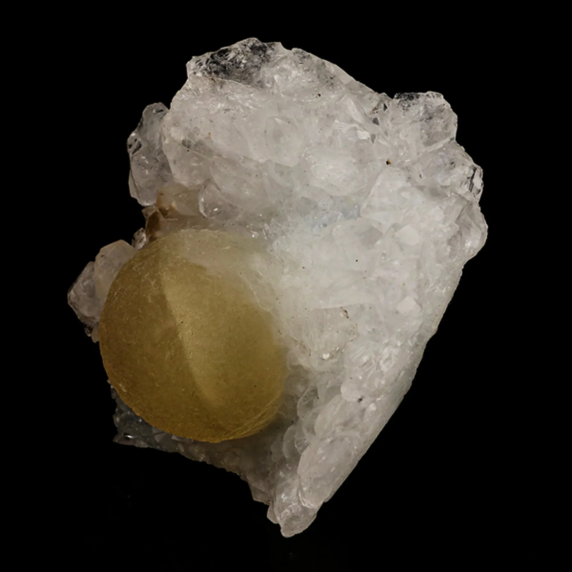 Fluorite balls on MM Quartz Natural Mineral Specimen - image 2