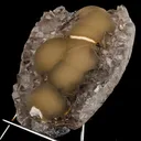 Fluorite balls on MM Quartz Natural Mineral Specimen - image 3