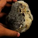 Fluorite balls on MM Quartz Natural Mineral Specimen - image 5