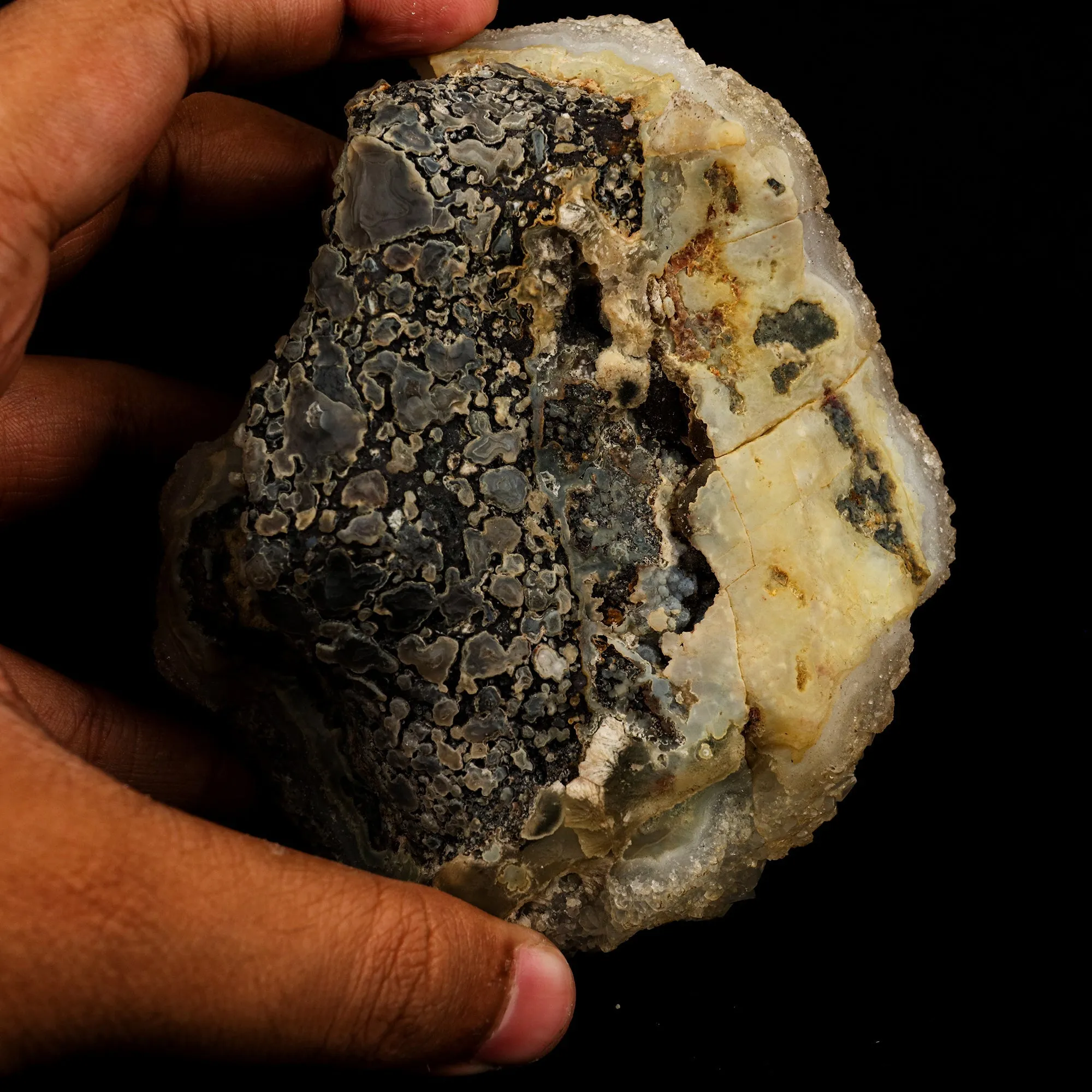 Fluorite balls on MM Quartz Natural Mineral Specimen - image 5