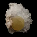 Fluorite balls on MM Quartz Natural Mineral Specimen - image 3