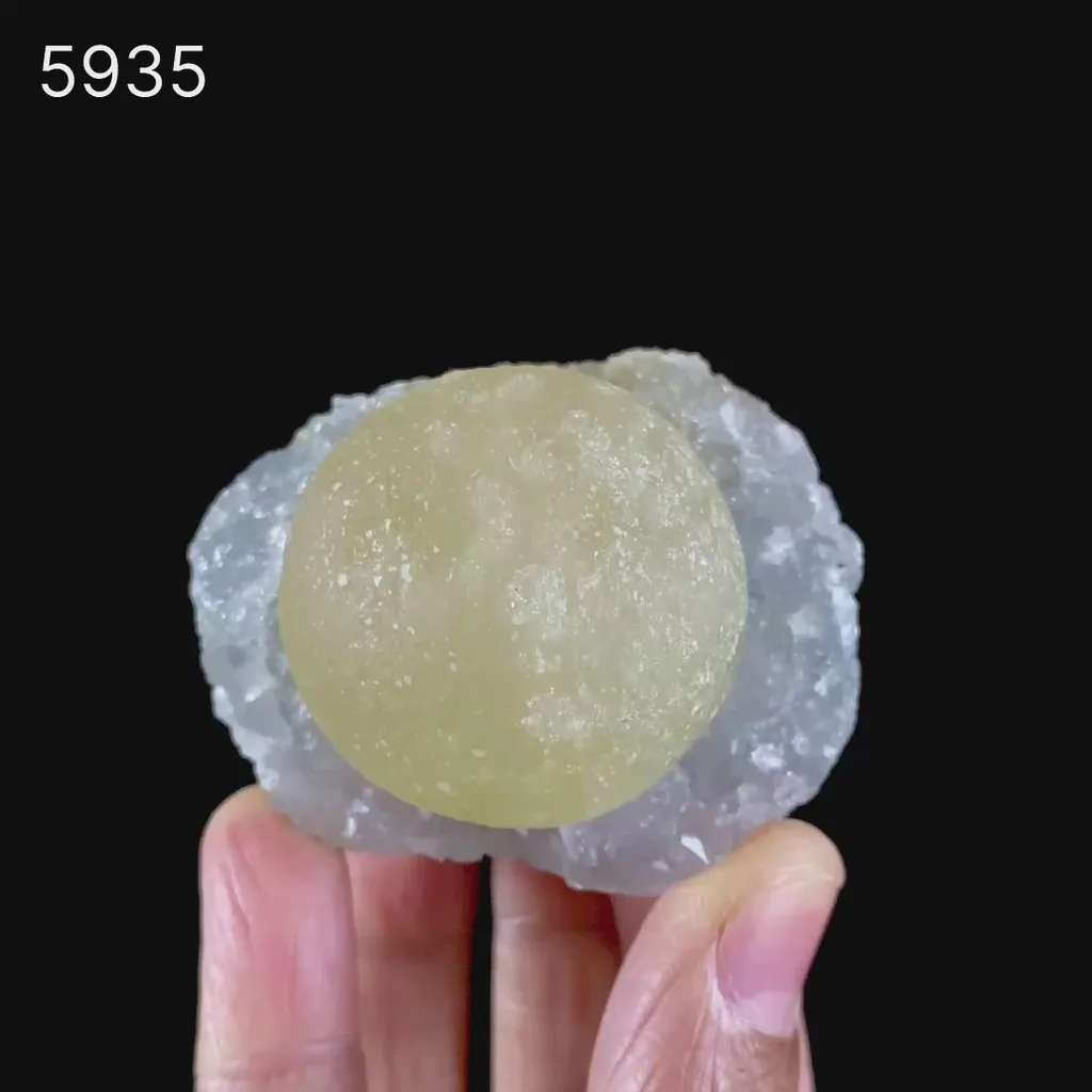 Fluorite balls on MM Quartz Natural Mineral Specimen - image 8