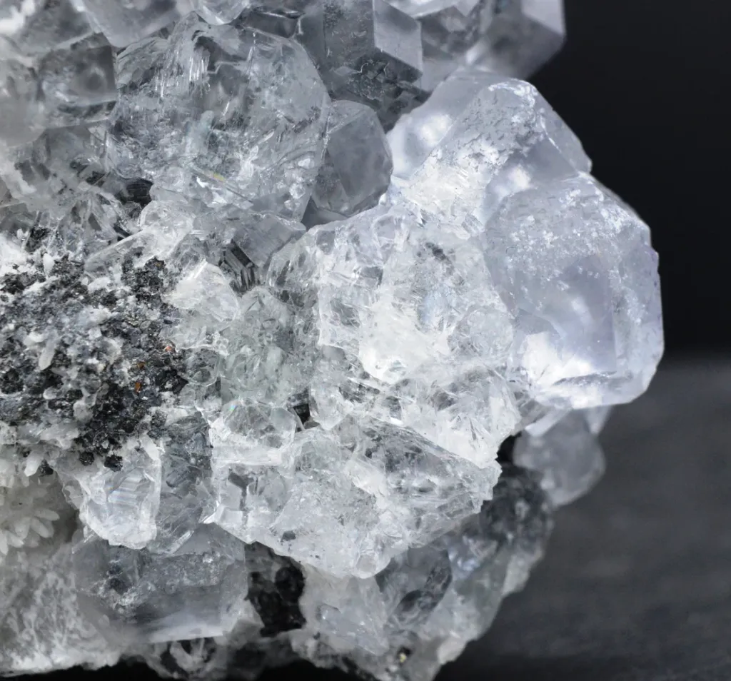 Fluorite & barite chalcopyrite - 683 grams - Hunan, China - image 3