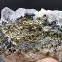 Fluorite & barite chalcopyrite - 683 grams - Hunan, China - image 7