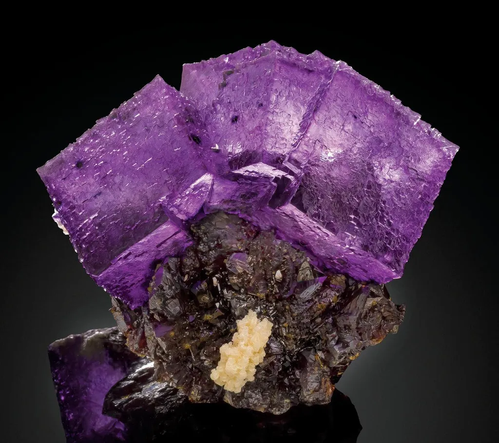 Fluorite, Barite, Sphalerite image