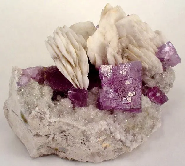 Fluorite, Baryte image