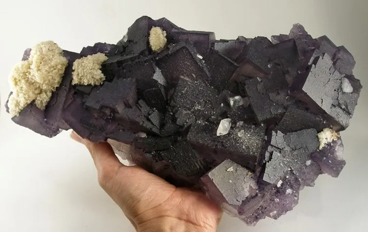 Fluorite, Baryte, Calcite image