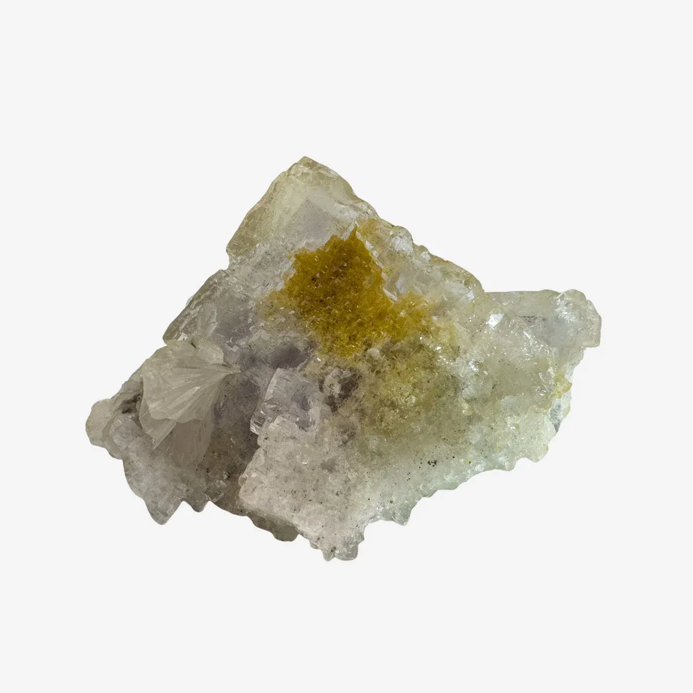Fluorite & Baryte from Spain, Asturias, Emilio Mine - image 1