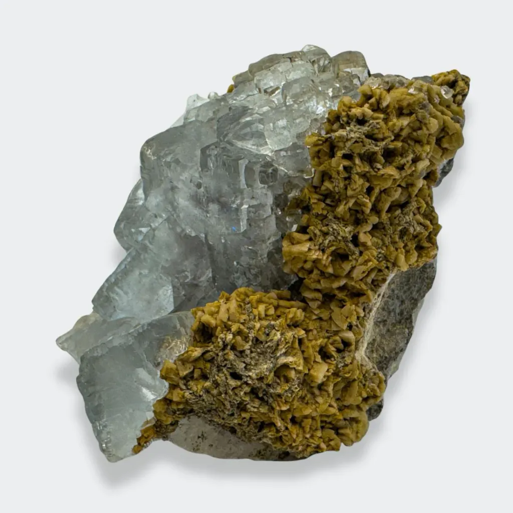 Fluorite & Baryte from Spain, Asturias, Emilio Mine - image 2